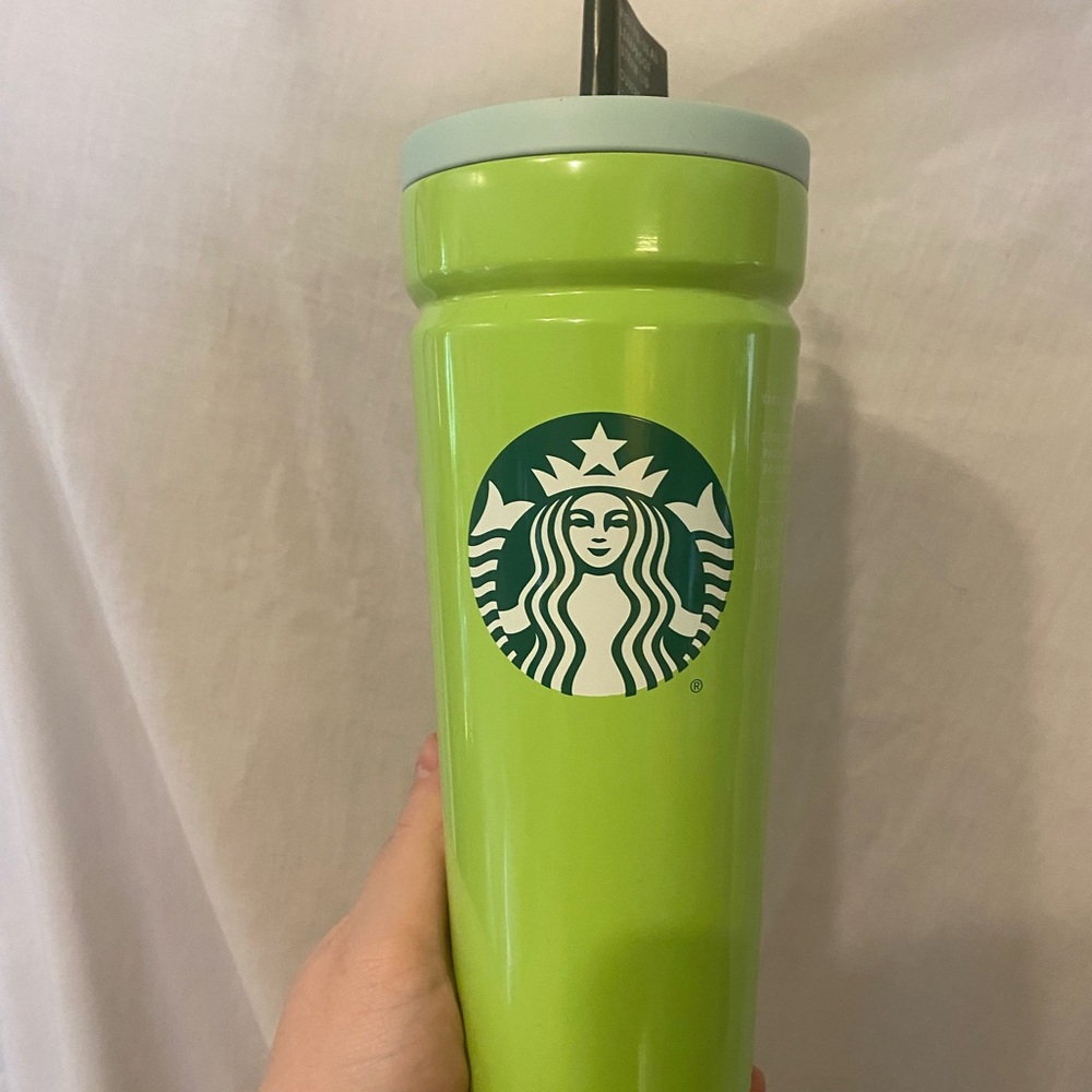 Starbucks Insulated Lime Green Tumbler